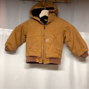 Carhartt toddler Jacket with Quilted lining
